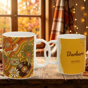 Grandma Mug, Vintage Retro Name Coffee Cup, photo 5 of 5