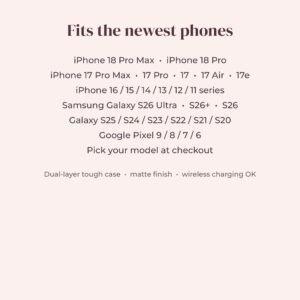Custom Name Phone Case for iPhone 18 Pro Max, Red Gingham Cherry Bow Coquette Tough Case, photo 4 of 5