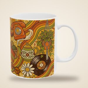 Grandma Mug, Vintage Retro Name Coffee Cup, photo 4 of 5