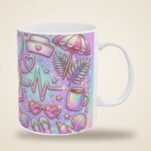 Retirement Mug for Nurse, Personalized Retired Nurse Name, photo 4 of 5