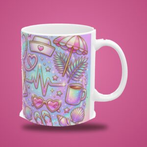 Retirement Mug for Nurse, Personalized Retired Nurse Name, photo 3 of 5