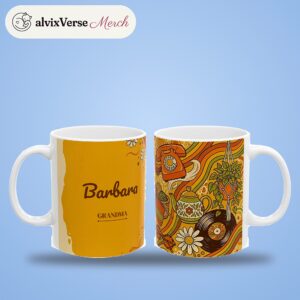Grandma Mug, Vintage Retro Name Coffee Cup, photo 2 of 5