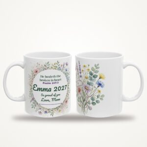Personalized Nursing Graduate Mug, Celtic Knot Nurse Graduation Gift, photo 3 of 3