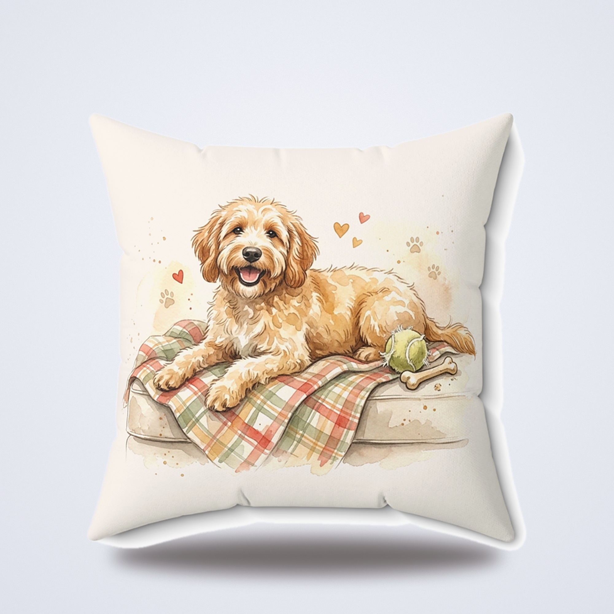 Personalized Dog Pillow with Name, This Is My Spot Dog Throw Pillow, Custom Dog Lover Gift, Dog Mom Home Decor - Image 2