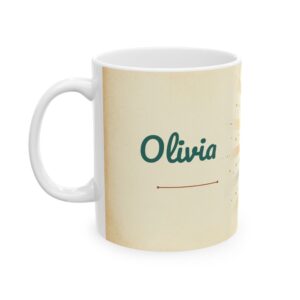 Custom Mug Vintage Retro Travel Badge Personalized Name Coffee Cup